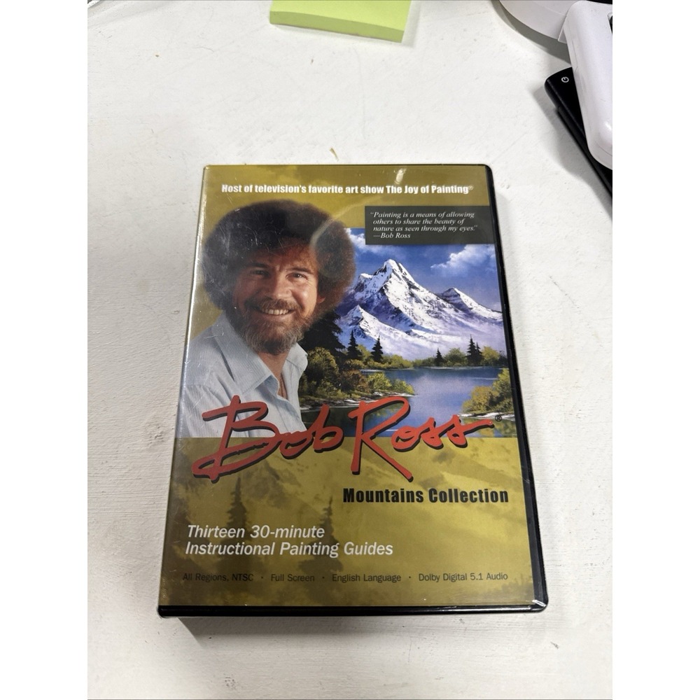 Bob Ross Joy of Painting Series: Mountains Collection (DVD) BRAND New Sealed